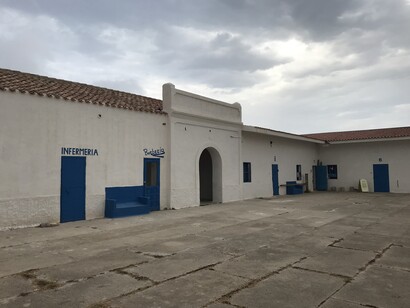 Villaggio di Cala d’Oliva, isola di Asinara, tra la Sardegna e la Corsica, Italia