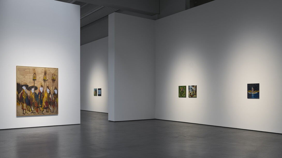 Uwe Wittwer, A short parade, exhibition view. Courtesy of Galerie Judin