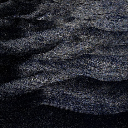 Karen Gunderson, Elevating waves (detail), 2026. Courtesy of Yancey Richardson Gallery