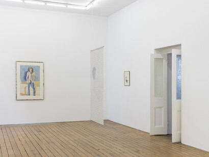 Neil Haas, Patrick Procktor, Installation view at The Approach, London. Photo: Damian Griffiths.