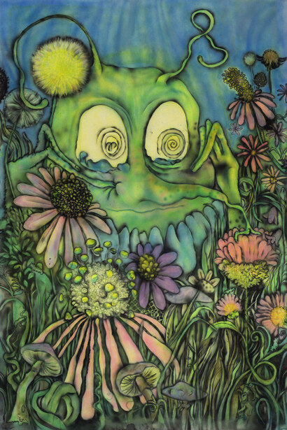 Constanza Giuliani, Primavera (detalle), 2024. Cortesía de Galería Piedras