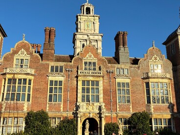 Il Palazzo di Blickling Hall, Norfolk, Inghilterra, UK. Foto di Flavius Roversi