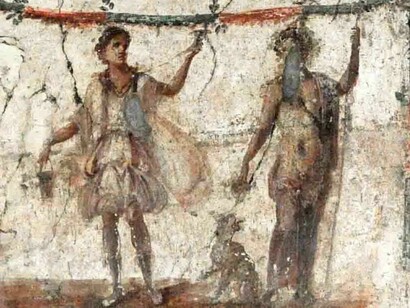 Pompei, Luci e ombre, foto Giovanni Marinelli