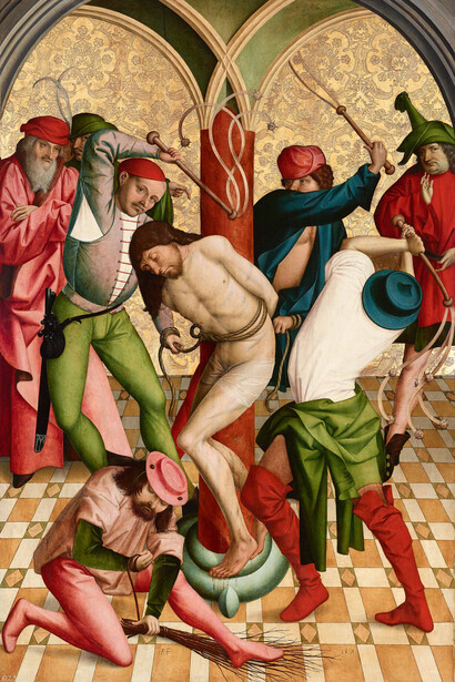 Rueland Frueauf d. Ä., Kreuztragung Christi, um 1490/1491. Courtesy of Lower Belvedere