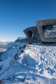 Zaha Hadid. Messner Mountain Museum (Museo della montagna Messner). Foto Harald Wisthaler
