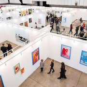 ArtVilnius past edition, exhibition view. Courtesy of ArtVilnius