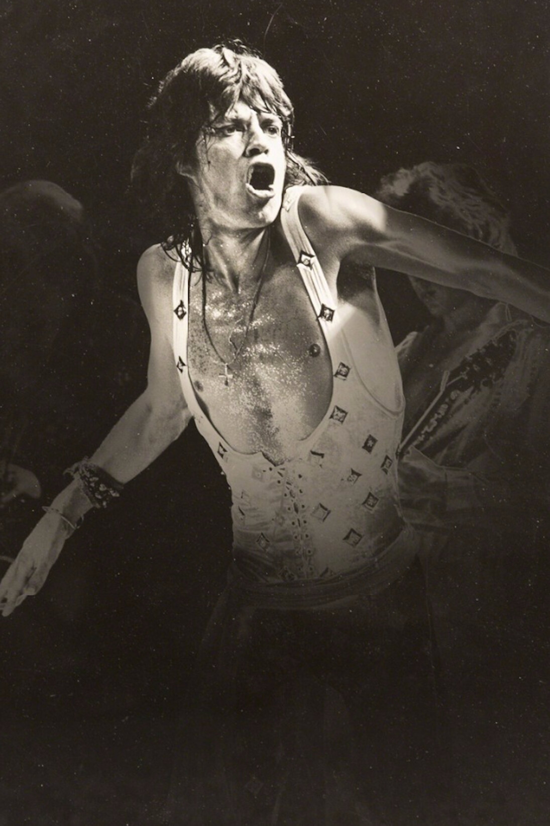 Peter Beard, Mick. Courtesy of HG Contemporary
