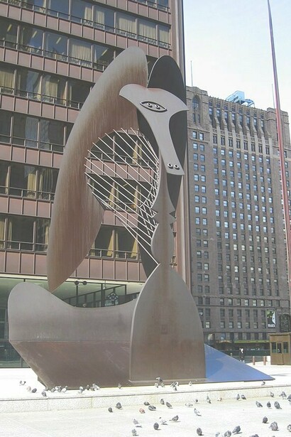 Pablo Picasso's unnamed sculpture in Chicago, United States 