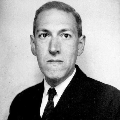 Lo scrittore americano H. P. Lovecraft, foto scattata nel giugno 1934 da Lucius B. Truesdell
