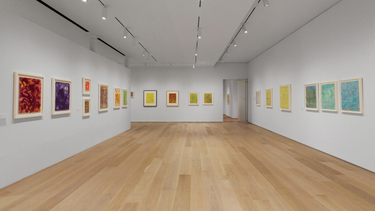 Beauford Delaney, In the medium of life. The drawings of Beauford Delaney, exhibition view. Courtesy of the Drawing Center