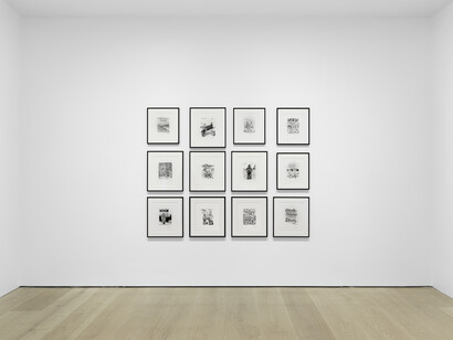 R. Crumb, There’s no end to the nonsense, exhibition view. Courtesy of David Zwirner Gallery