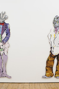 Installation View, ‘The Plumbers (Hygienic Gaze)’ at Vitrine Bermondsey Street , courtesy of Vitrine 