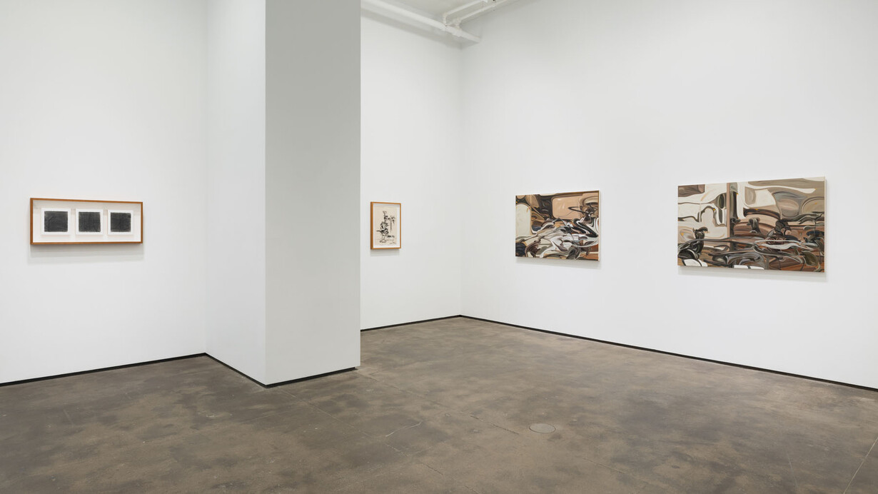 Luke Agada, When the center holds, exhibition view. Courtesy of Sean Kelly