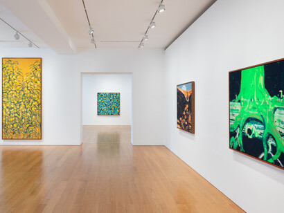 Cy Gavin, exhibition view. Courtesy of Gagosian Gallery
