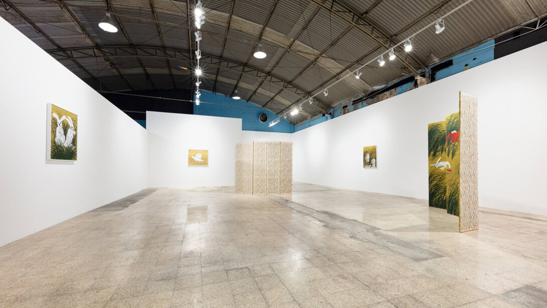 Calvin Marcus, Rabbit hole, exhibition view. Courtesy of House of Gaga 