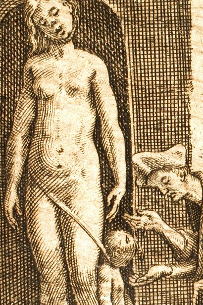 Ilustración de "Brevísima relación de la destrucción de las Indias", publicado en 1552 por Bartolomé de las Casas