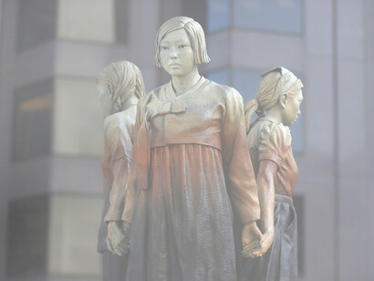 Memorial for the “comfort women” in San Francisco, USA 