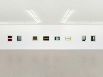 Don Dudley, ausstellungsansicht. Mit freundlicher genehmigung der Zander Galerie