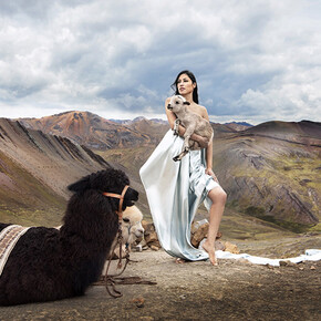 Isabelle Lindbergh, Bergère (Palcoyo, Peru), 2023. Courtesy of Space Gallery St. Barth