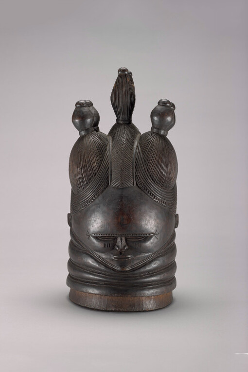 Sowei mask, late 1800s. Courtesy of Denver Art Museum