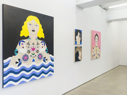 Sub Rosa, Exhibition view. Courtesy of Denny Gallery