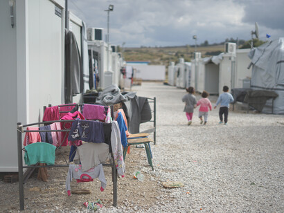 Campo de refugiados ubicado en Turquía