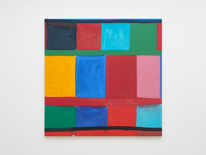 Stanley Whitney, Return to the garden, exhibition view. Courtesy of Gagosian