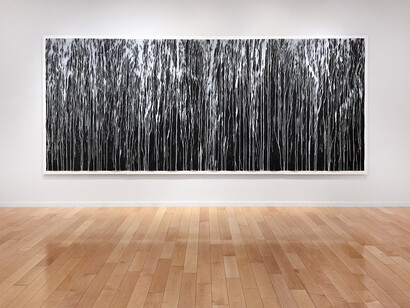 Richard Long. The Spike Island Tapes, exhibition view. Courtesy of Jonathan Novak Contemporary Art