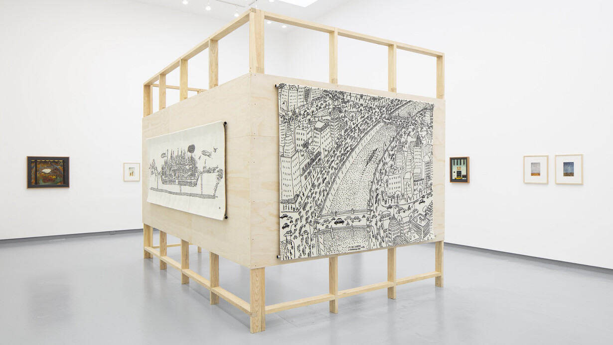 The estate of Abel Quezada. Memorias visuales, vista de exhibición. Cortesía de Proyectos Monclova