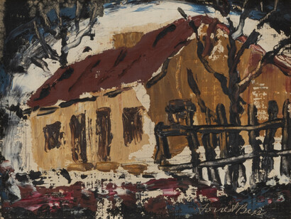 Forrest Bess, Untitled, 1946. Courtesy of Franklin Parrasch Gallery 