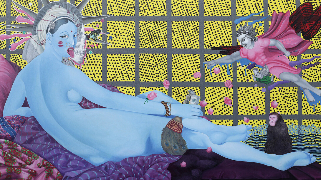 Nepal Art Now. Courtesy of Weltmuseum Wien