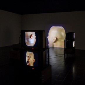 Bruce Nauman (*1941), Anthro/Socio. Rinde Spinning, 1992