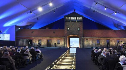 Auschwitz. Ceremonia conmemorativa del 70 aniversario de la liberación del campo por el Ejército Rojo
