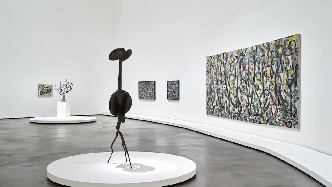 Abstract Expressionism, Exhibition view. Courtesy of Guggenheim Museum Bilbao