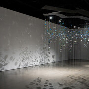 Hannah Claus, Tsi iotnekahtentiónhatie (Tiohtiàke), exhibition view. Courtesy of Leonard and Bina Ellen Art Gallery