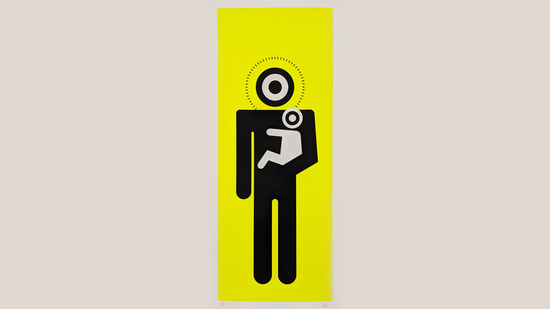 Pedestrian yellow baby