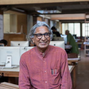 Balkrishna Doshi. Courtesy of Vitra Design Museum