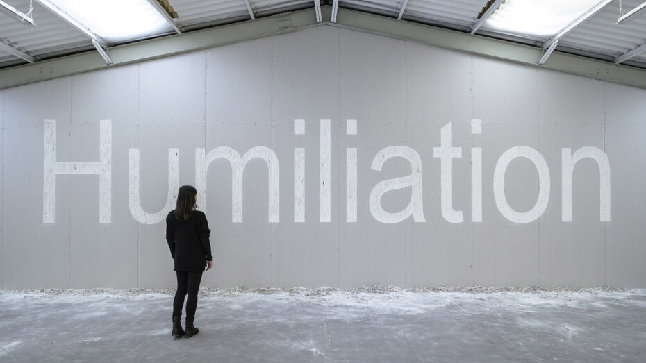 Silence kills. Courtesy of Galleria Continua