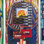 Marc Adrian, Trip-tychon (detail), 1974. Mit freundlicher genehmigung der Albertina