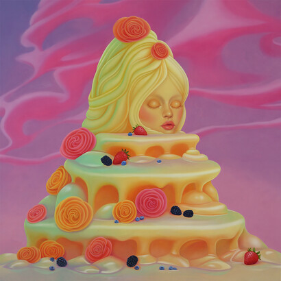 Amanda Estrada, Let them eat cake. Courtesy of Thinkspace Projects