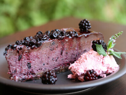 Fasting food, Blackberry cake © idejopedija