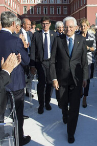 La visita del Presidente Mattarella al CONI