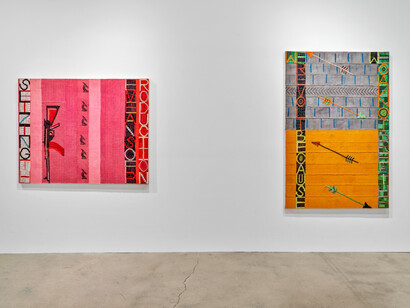 Jeff Perrone: A Revolution Is Not a Dinner Party, installation view, Corbett vs. Dempsey, photo by Robert Chase Heishman. Courtesy of Corbett vs. Dempsey