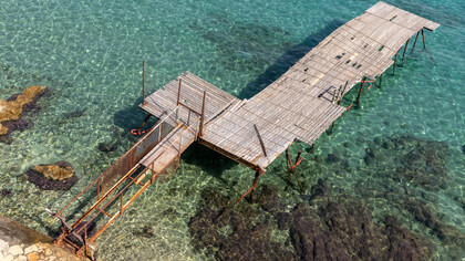 Foto de un monumento identificado por el ID."Vieja ciudad", 2018. Corfu, Grecia