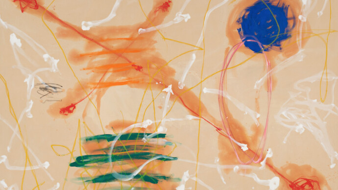 Basil Beattie. Courtesy of Hales Gallery