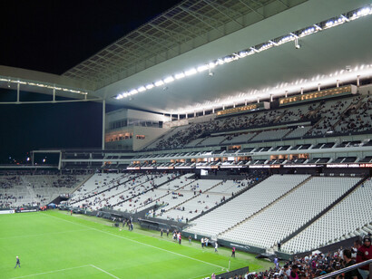 Com um custo de construção estimado em R$ 1,2 bilhão, a Arena Corinthians é um dos mais modernos do Brasil, sendo palco de grandes jogos e eventos