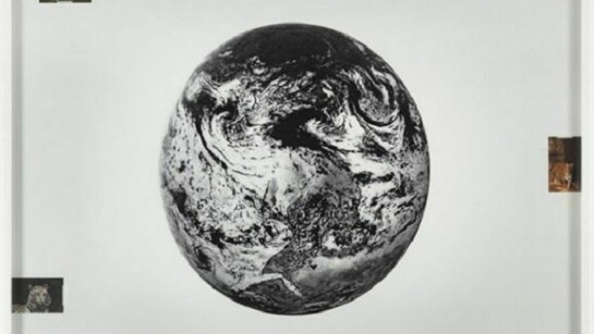 Amanda Ross-Ho, Negative Earth, Triangulated, 2012, Found