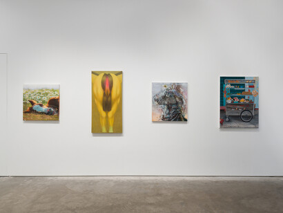 Various artists, Unstable conditions. Group exhibition, exhibition view. Courtesy of Harper’s Chelsea 534