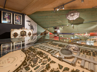 Prater museum, ausstellungansicht. Mit freundlicher genehmigung des Musa Museums