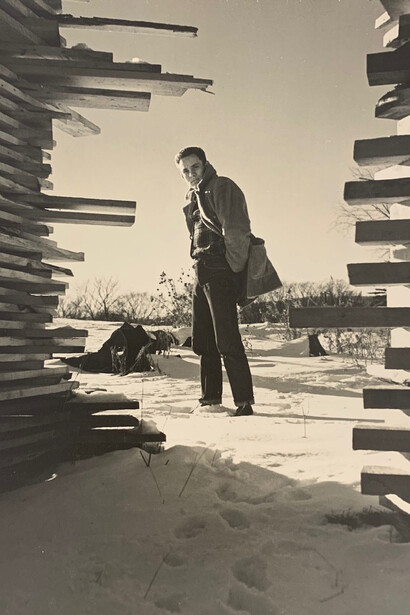 George Platt Lynes, Chuck Howard in Provincetown (detail), c. 1950. Vintage gelatin silver print, 9 1⁄4 x 7 1⁄2 inches. Courtesy of Childs Gallery
